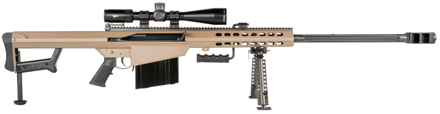 Barrett 18890 M82a1 50 Bmg 29 101 Flat Dark Earth Cerakote Vortex Pst Ii 5 25x50 Gunzonedeals 