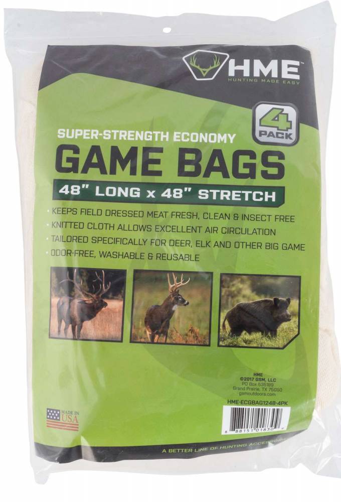 HME HMEECGBAG12 Econ Game Bag 12" x 48" 4 Pack Range USA