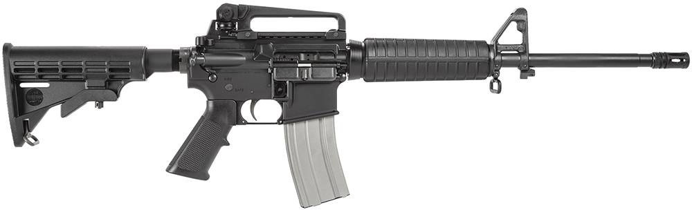 BUSHMASTER XM-15 STANDARD RIA 223 REM 16IN HEAVY BBL F SIGHT BASESBLACK 6 POS STOCK 30RD PMAG - Bushmaster