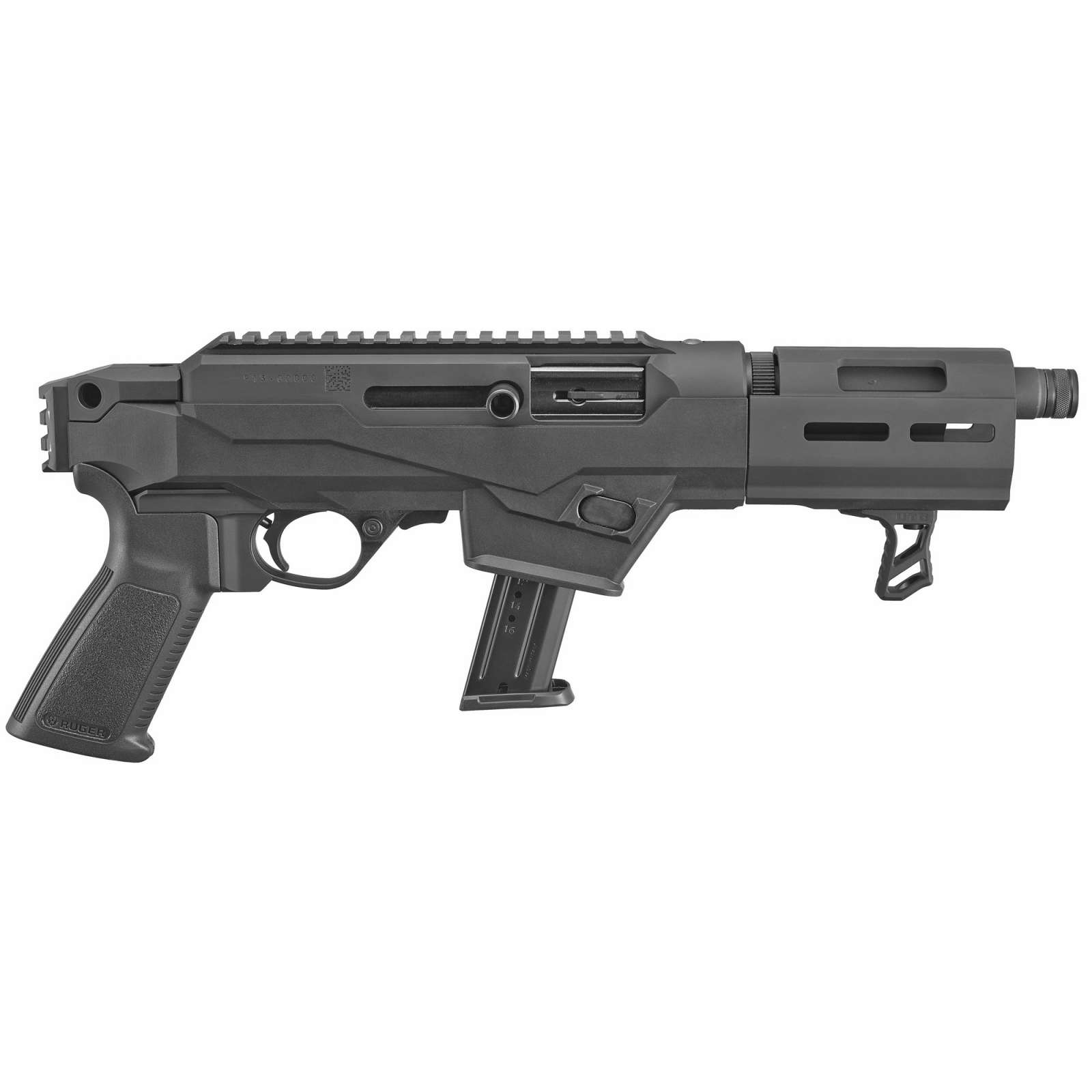 Ruger 29100 PC Charger  9mm Luger 6.50" 17+1 Black Hard Coat Anodized Black-img-1