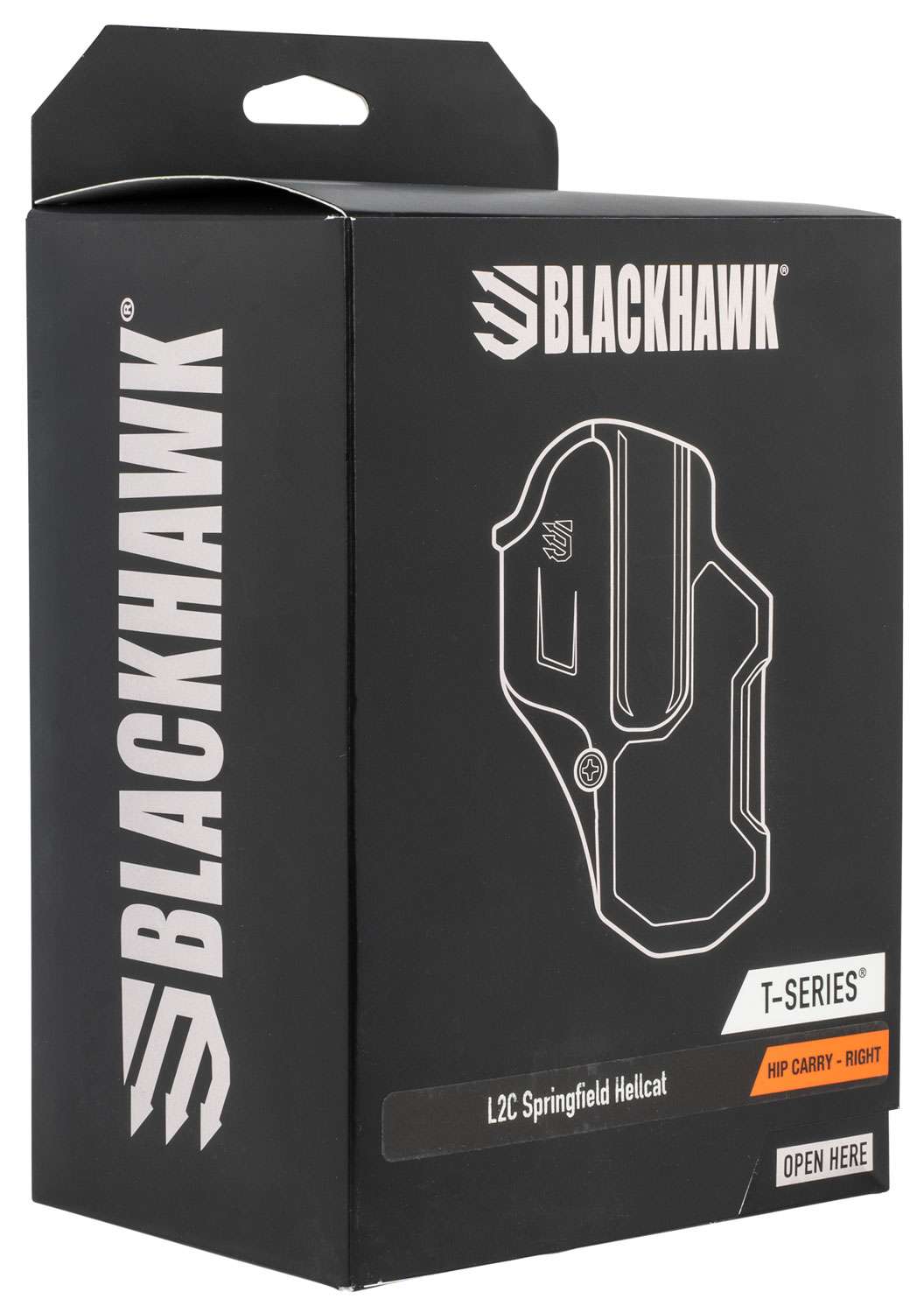 Blackhawk 410713BKR T-Series L2C Black Matte Polymer OWB Springfield ...