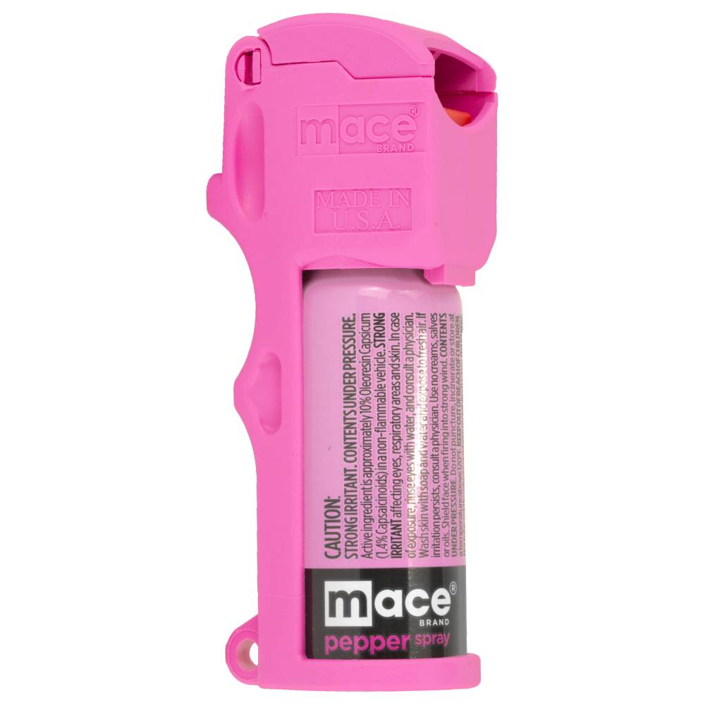 Mace 80740 Pocket Pepper Spray 12 Grams OC Pepper 10 ft Range Pink ...