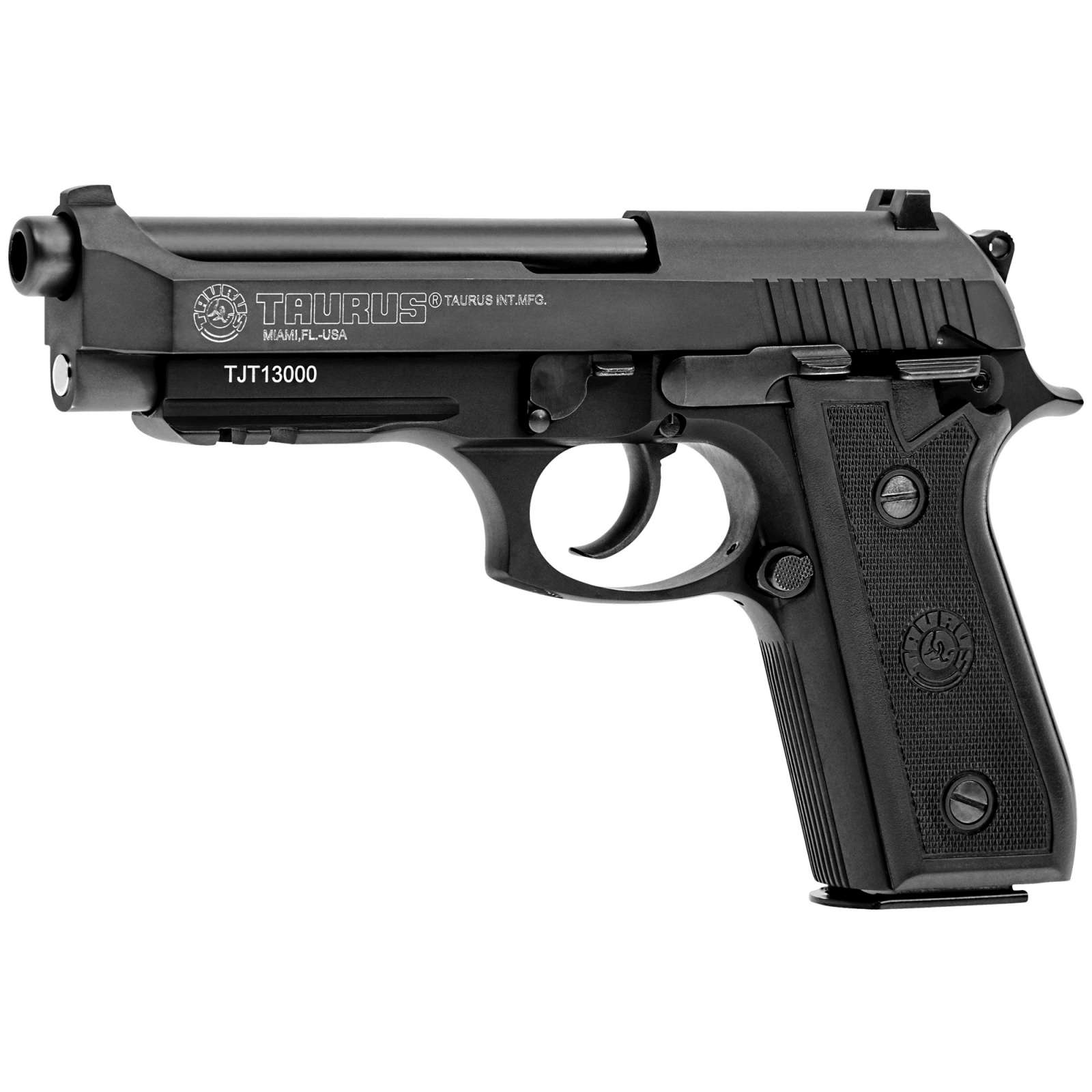 Taurus 192015117 92 Standard 9mm Luger 5" 17+1 Blued Black Polymer Grip Fix-img-2