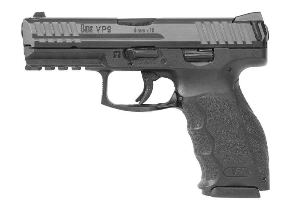 HK 81000283 VP9 9mm Luger 4.09" (2) 17+1 Black Steel Slide Black Interchang-img-0