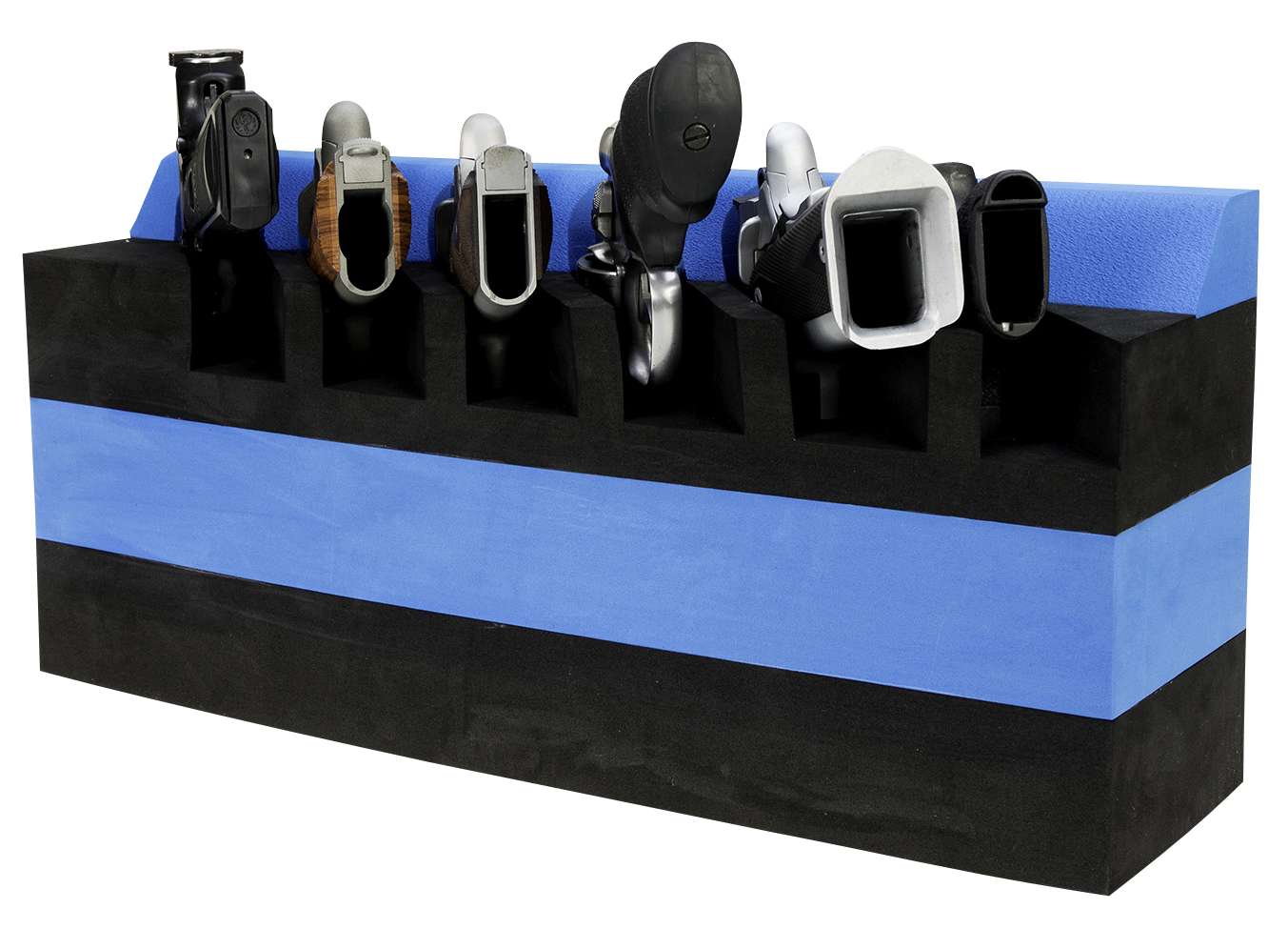 G*Outdoors GPSF600CRN Foam Pistol Cradle 6 Handguns Black Foam Liberty Sport & Pawn