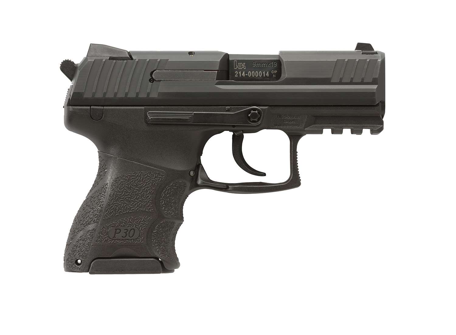 H&K P30SK HGA 9MM 3.27" BBL V1 LEM BLACK NS 1/13 2/10RD MAGS