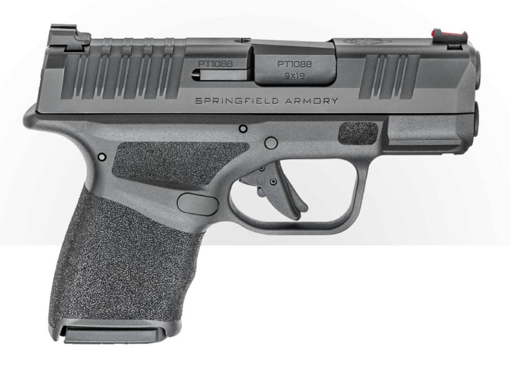 SPRINGFIELD HELLCAT HGA 9MM 3IN BBL FIBER OPTIC FRT SIGHT 1/11RD 1/13RD MAGS