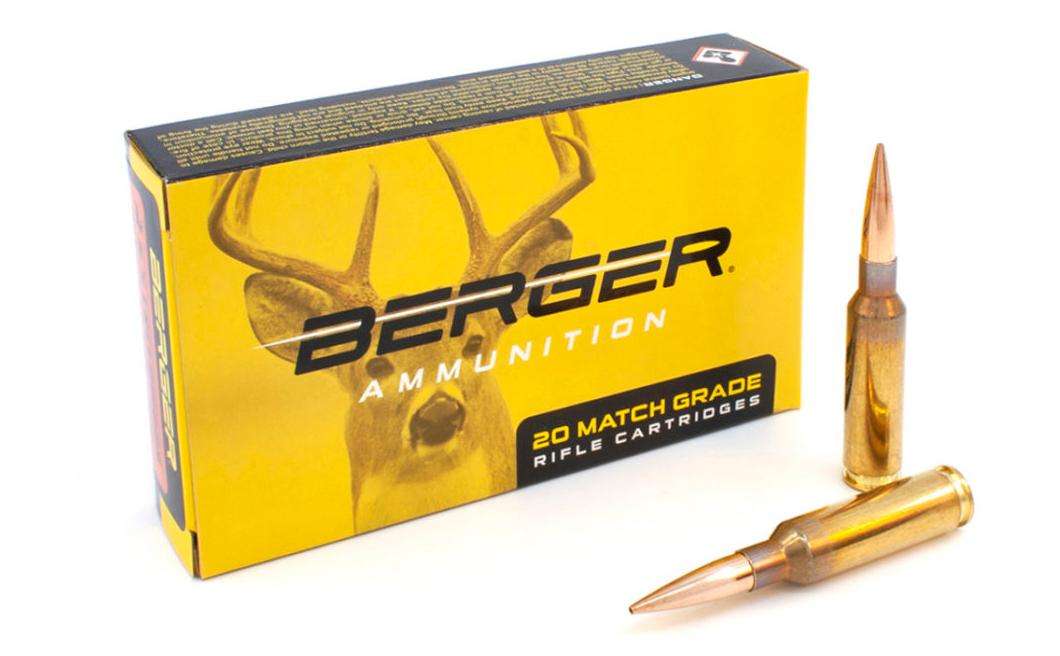 Berger Bullets Elite Hunter Rifle Ammunition 6.5mm Creedmoor 156gr EOL 2680-img-0