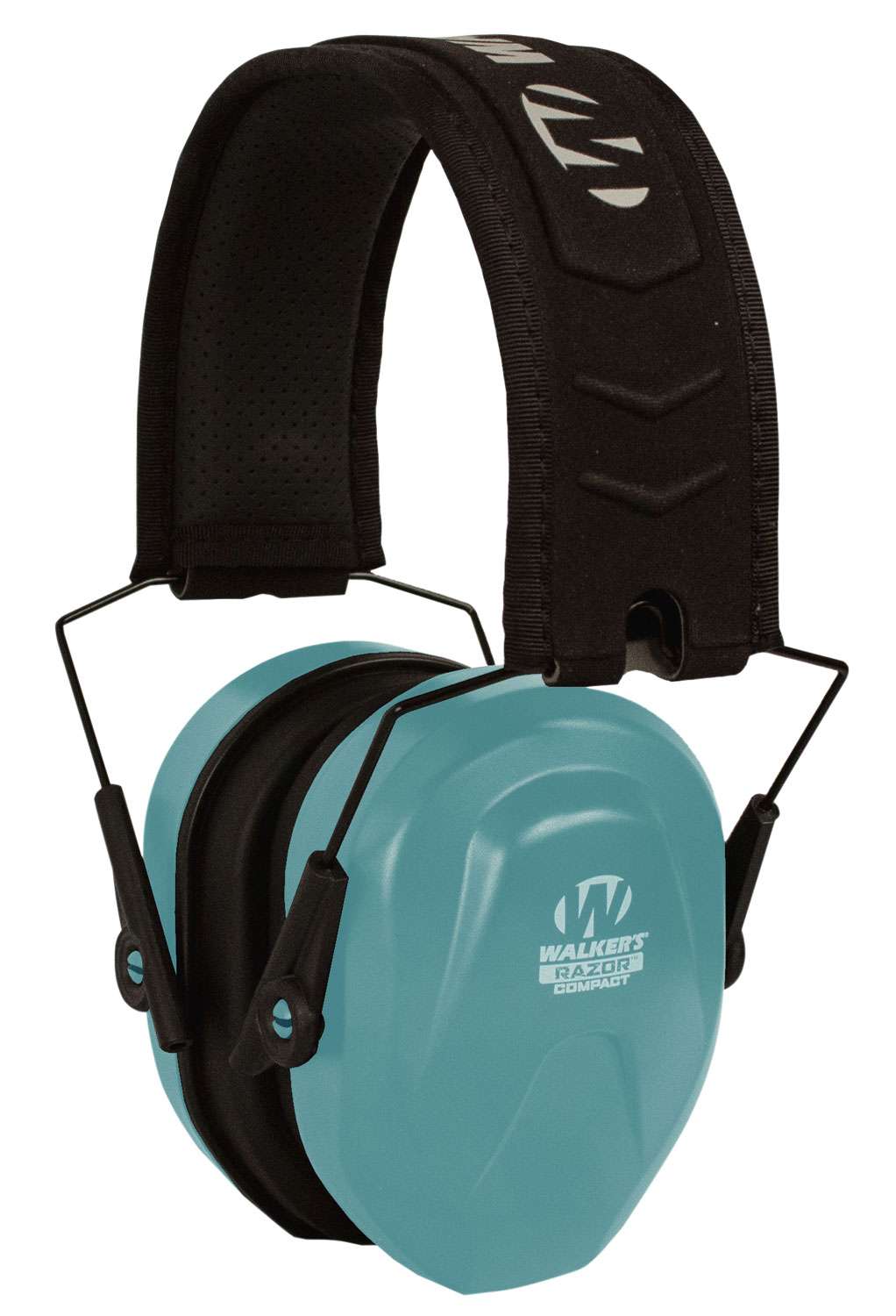 Walkers GWPCRPASBL Razor Compact 24 dB Over the Head Blue Ear Cups w/Black Band Range USA