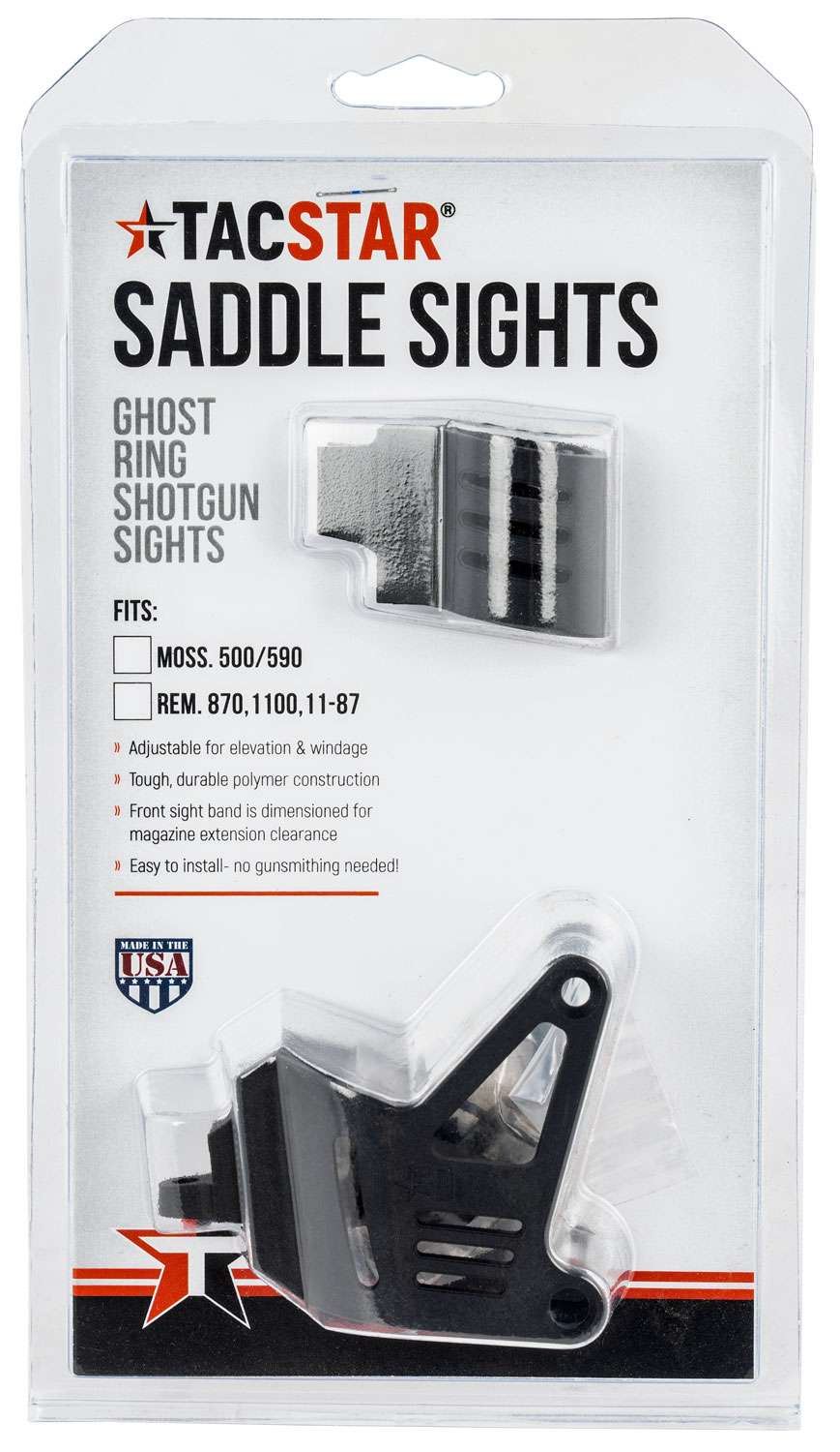 TacStar 1081216 Ghost Ring Sights Rem 870 Black Carters Country