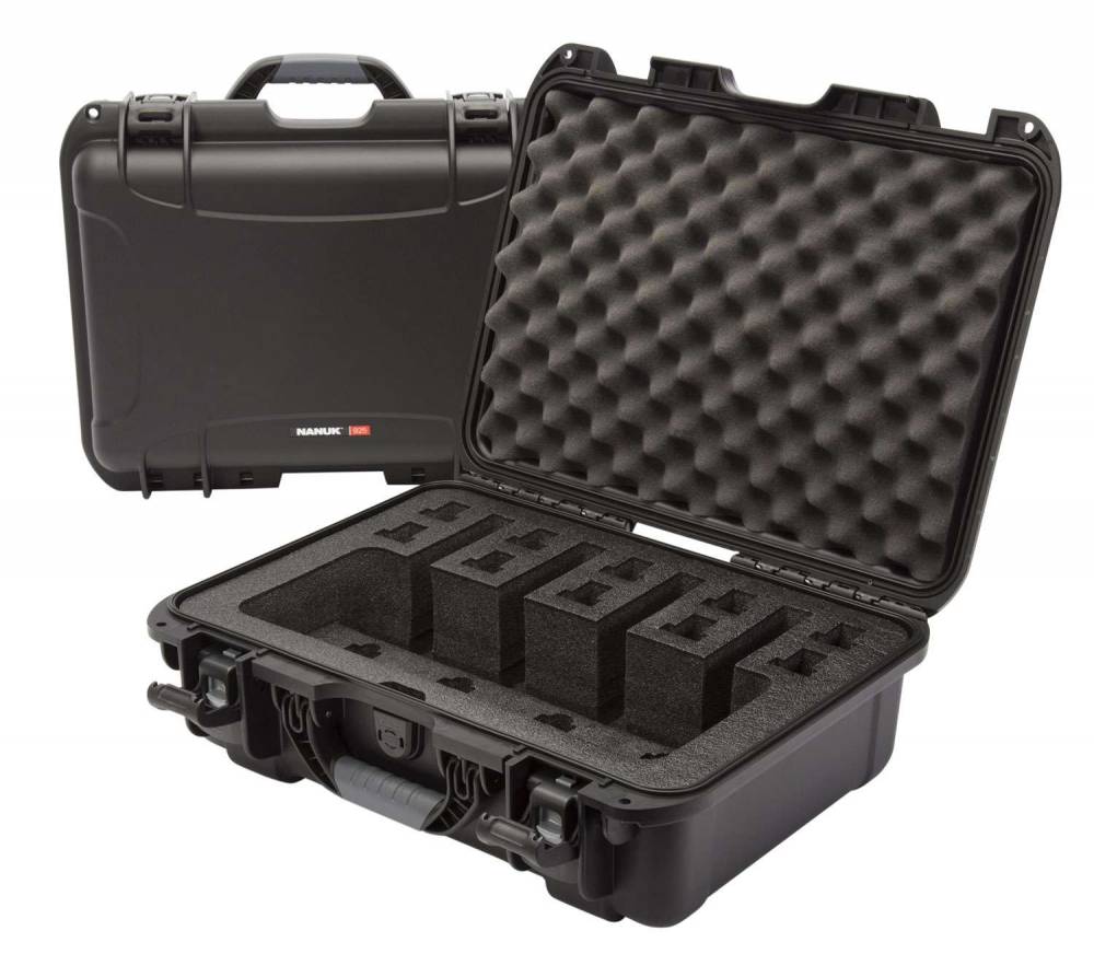 Nanuk 925-4UP1 925 4 UP Pistol Case 18