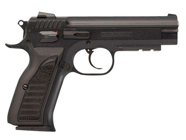 Tanfoglio Combat Pistol 9mm 4.40" Barrel 16 Round Black Steel Slide Black P-img-0