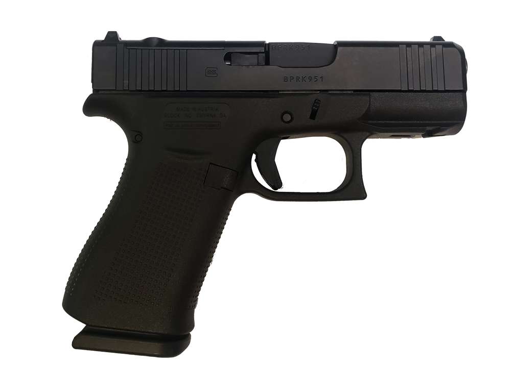 Glock PX4350201FRMOS G43X MOS Sub-Compact 9mm Luger 3.41" 10+1 Black nDLC S-img-0