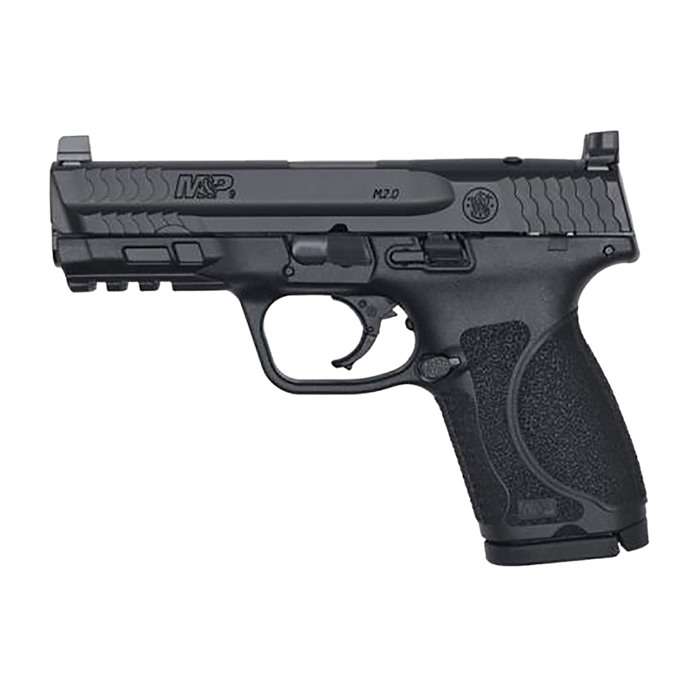 Smith & Wesson 13143 M&P M2.0 Compact 9mm Luger 4 15+1 Optic Ready Black Ar-img-0