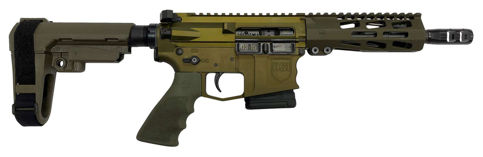 DARK STORM DS-15 TYPHOON FIXED MAGAZINE HGA 5.56 NATO 7.5IN BBL OR ODG CERAKOTE 10RD MAG