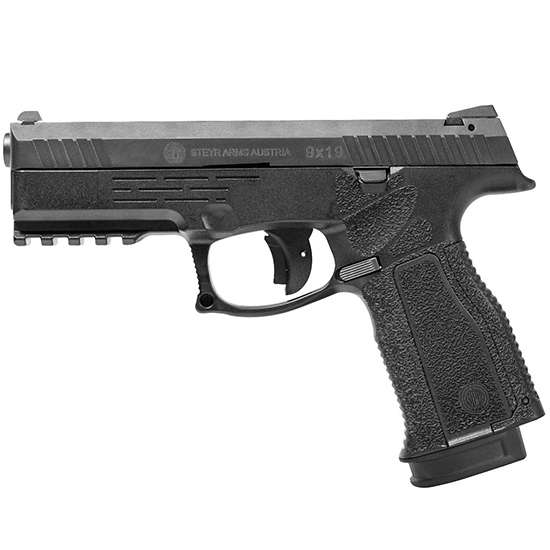Steyr 781212HO L9-A2 MF 9mm Luger 4.50" 17+1 Black Interchangeable Backstra-img-0