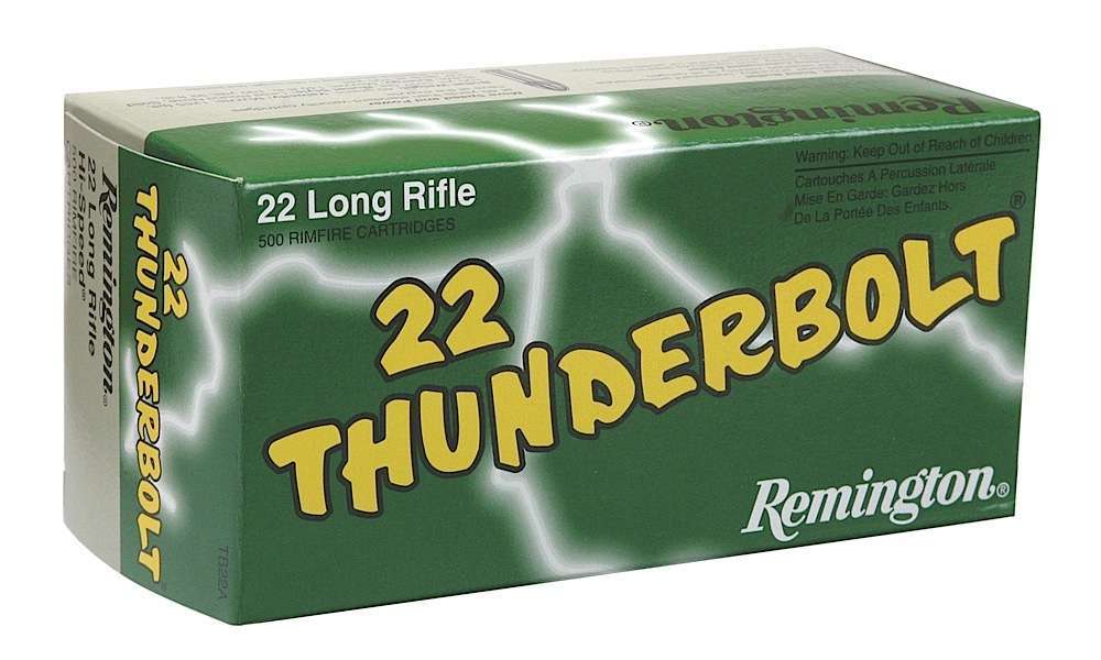 REM RIMFIRE 21241 PROMO AMO 22LR RN THUNDERBOLT 500RD Locked & Loaded