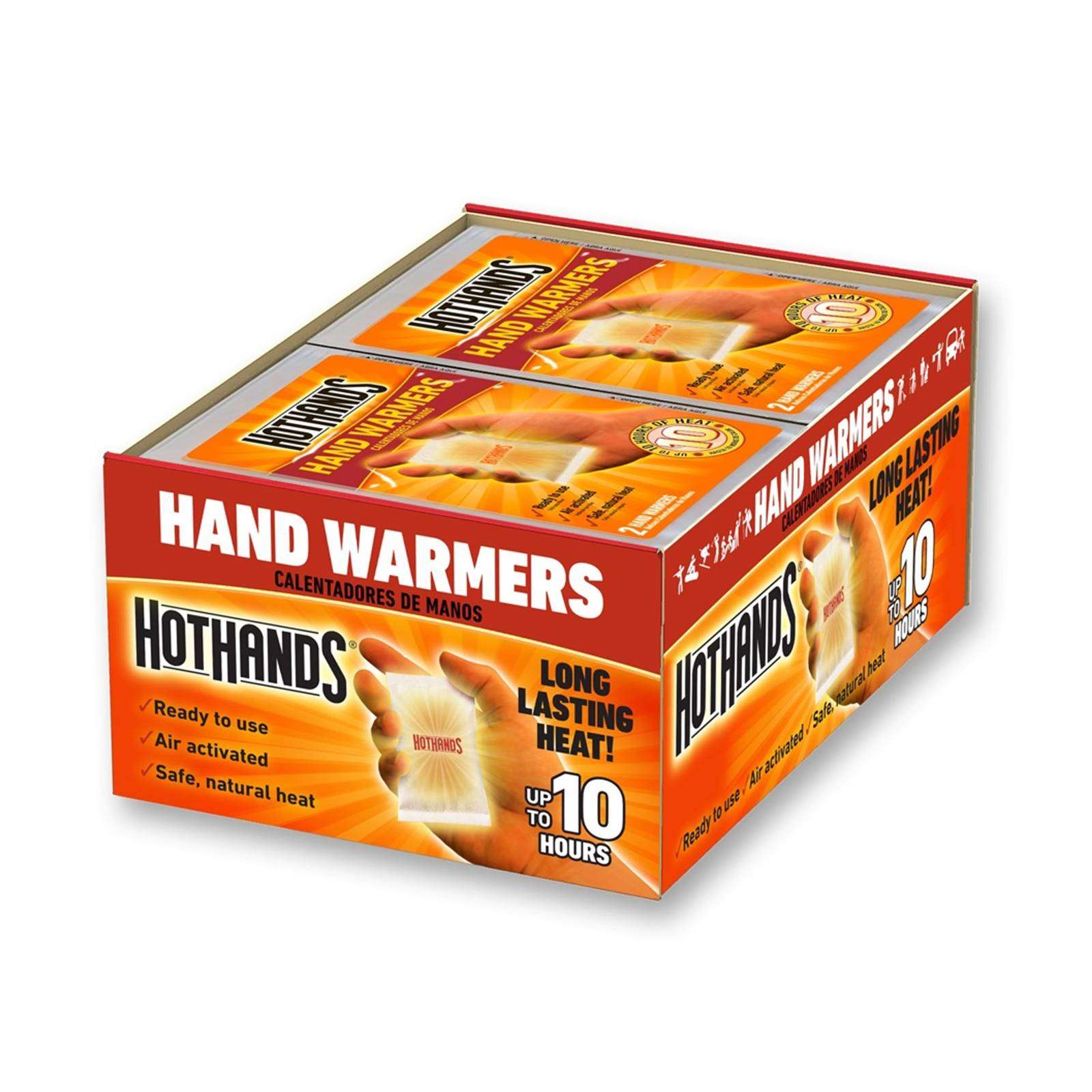 HOTHANDS HAND WARMER MOBUC 10 HR HEAT 1 PAIR PER PACK ( 40 PACKS PER BOX ) - HotHands