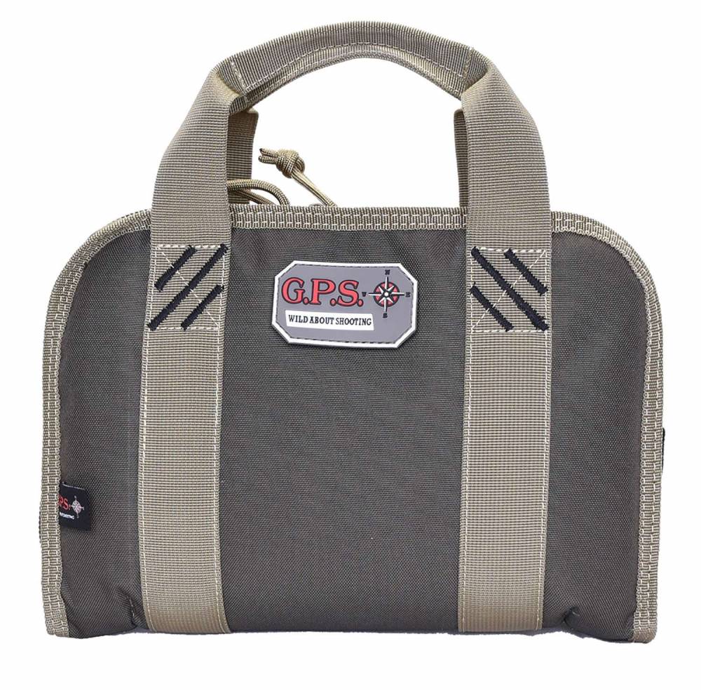 G*Outdoors GPS1105PCRK Compact Double Pistol Case with Ammo Dump Cup