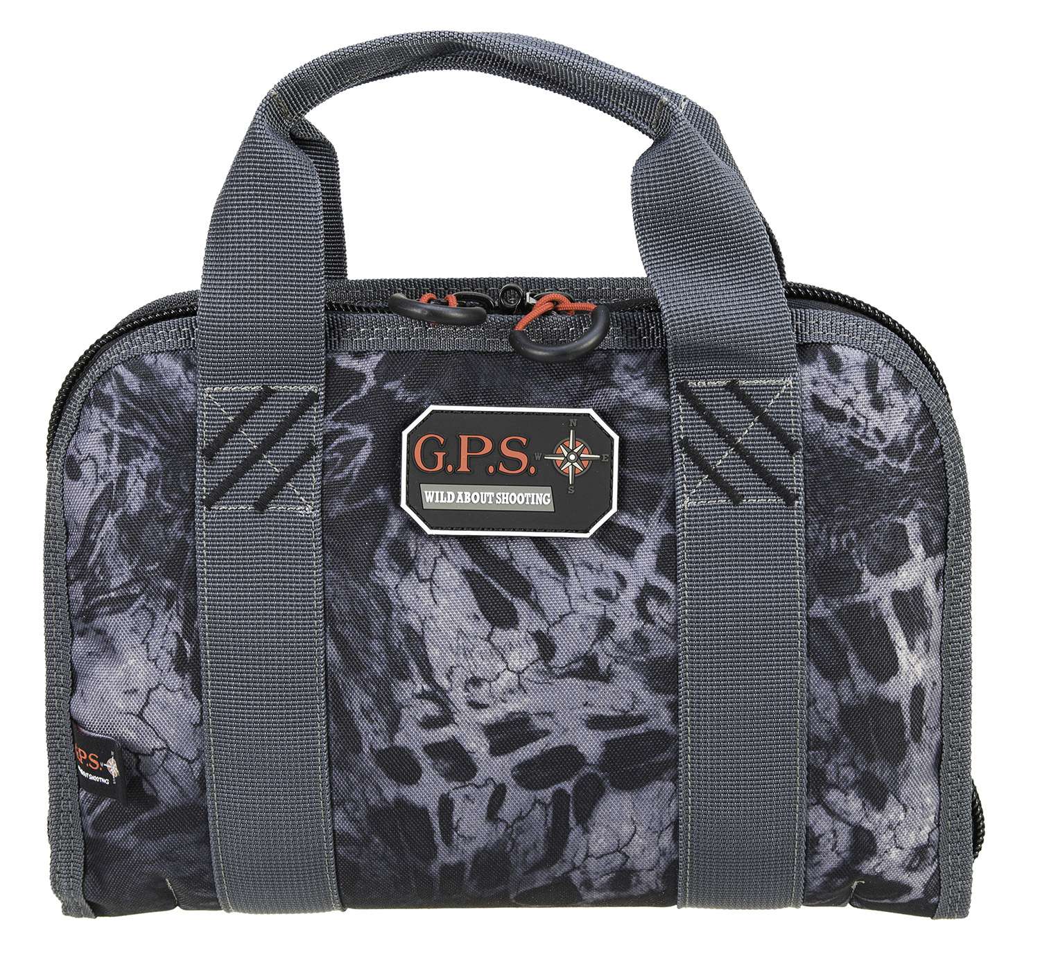 G*Outdoors GPS1112PCPM Compact Double Pistol Case with Ammo Dump Cup