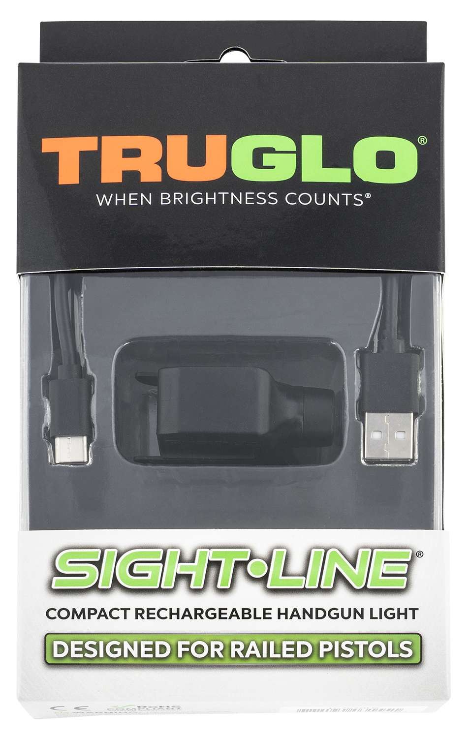 Truglo Tg7620lg Sight Line Handgun 5mw Green Laser Black 13n Battery