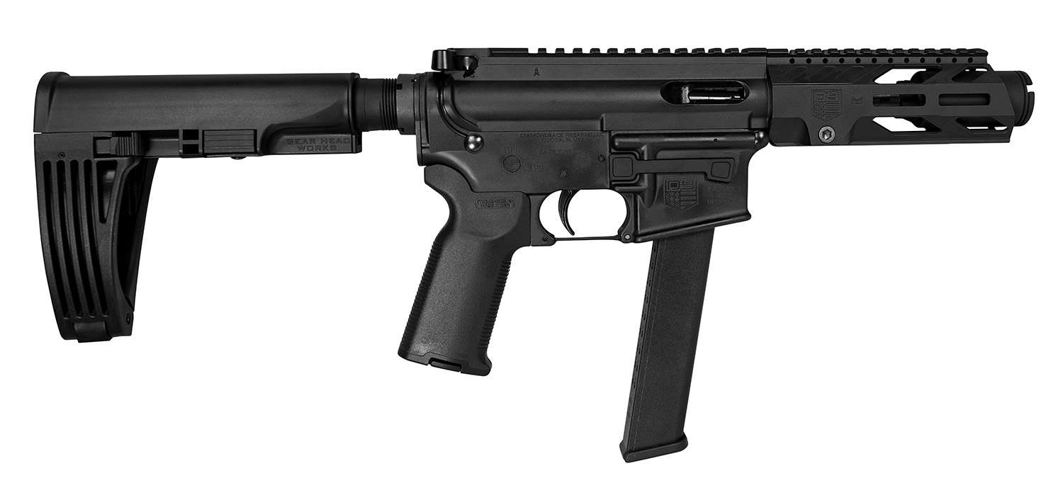 Diamondback DB9RPD4B DB9 9mm Luger 4.50" 32+1 Black Gearhead Works Tailhook-img-0