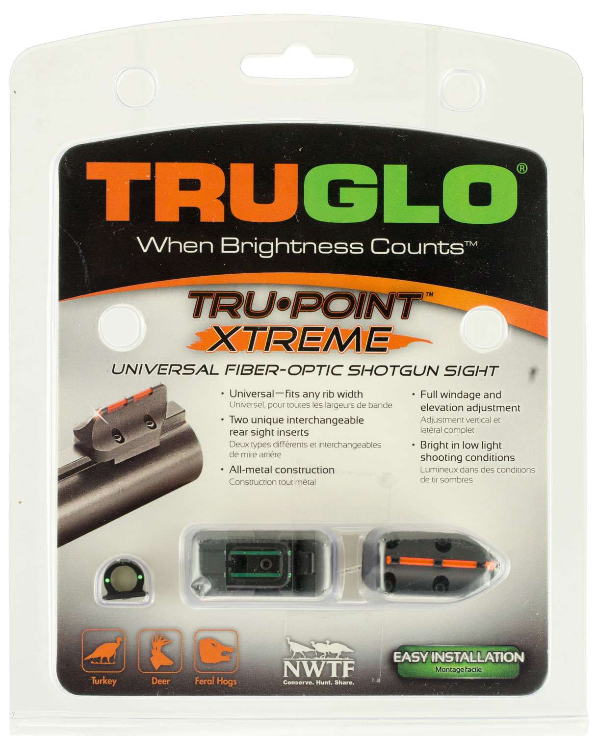 NEW Red/Green TG960 TRUGLO Tru-Point Xtreme Deer/Trky Sight Universal 