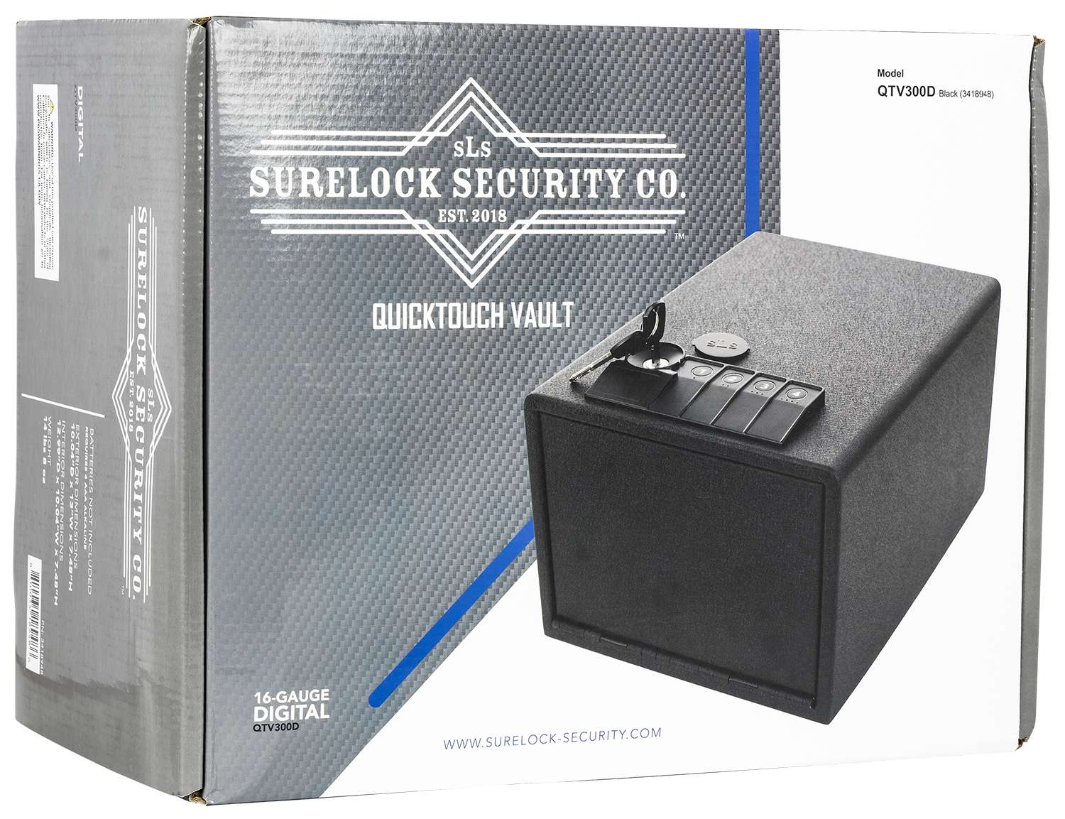 SURELOCK 3418948 QUICKTOUCH VAULTMODEL 300 DIG Youngblood Tactical LLC