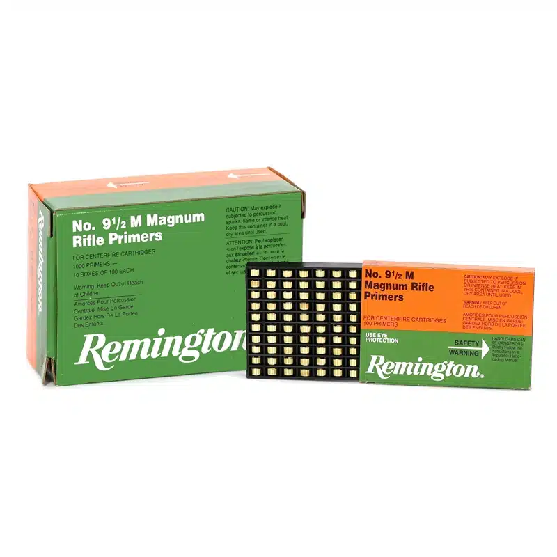 REMINGTON PRIMERS MAGNUM RIFLE 9-1/2 1000/BOX