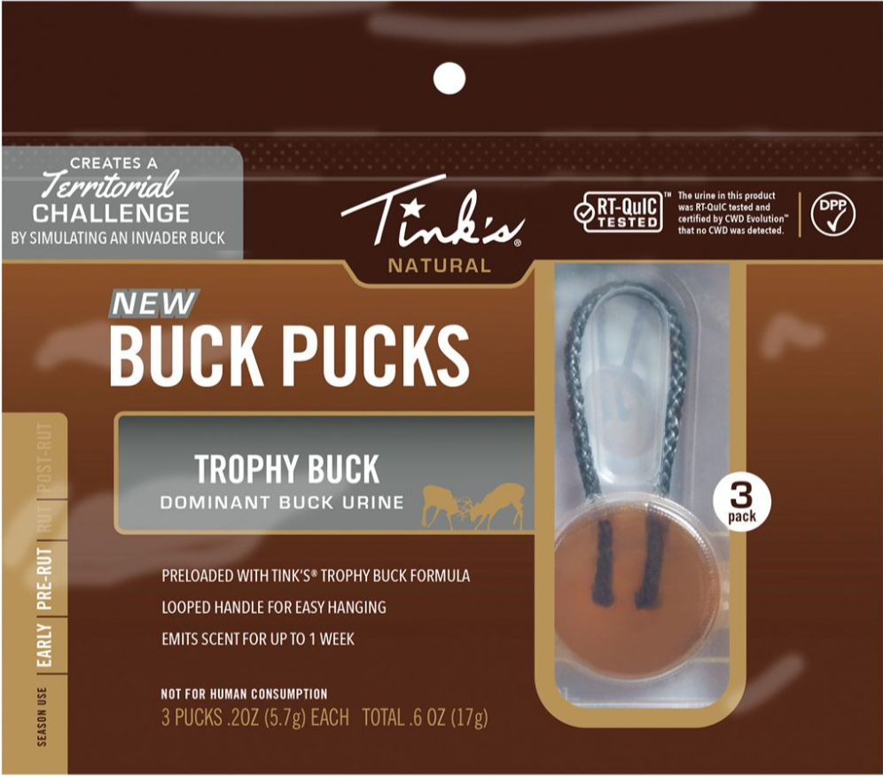 TINKS TROP BUCK PUCKS HANDGERS 3PK - Tinks
