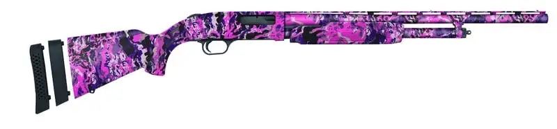 Mossberg 54161 500 Super Bantam 20 Gauge 5+1 3" 22" Vent Rib Barrel, EZ-Reach Forend, Dual Extractors, Muddy Girl Wild, Synthetic Stock w/ Adjustable LOP Spacer (Youth)
