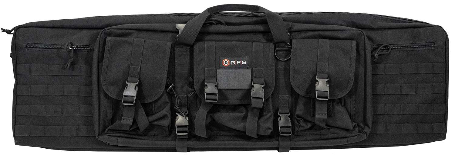 GPS TACTICAL 42IN DOUBLE RIFLE CASE BLACK Range USA