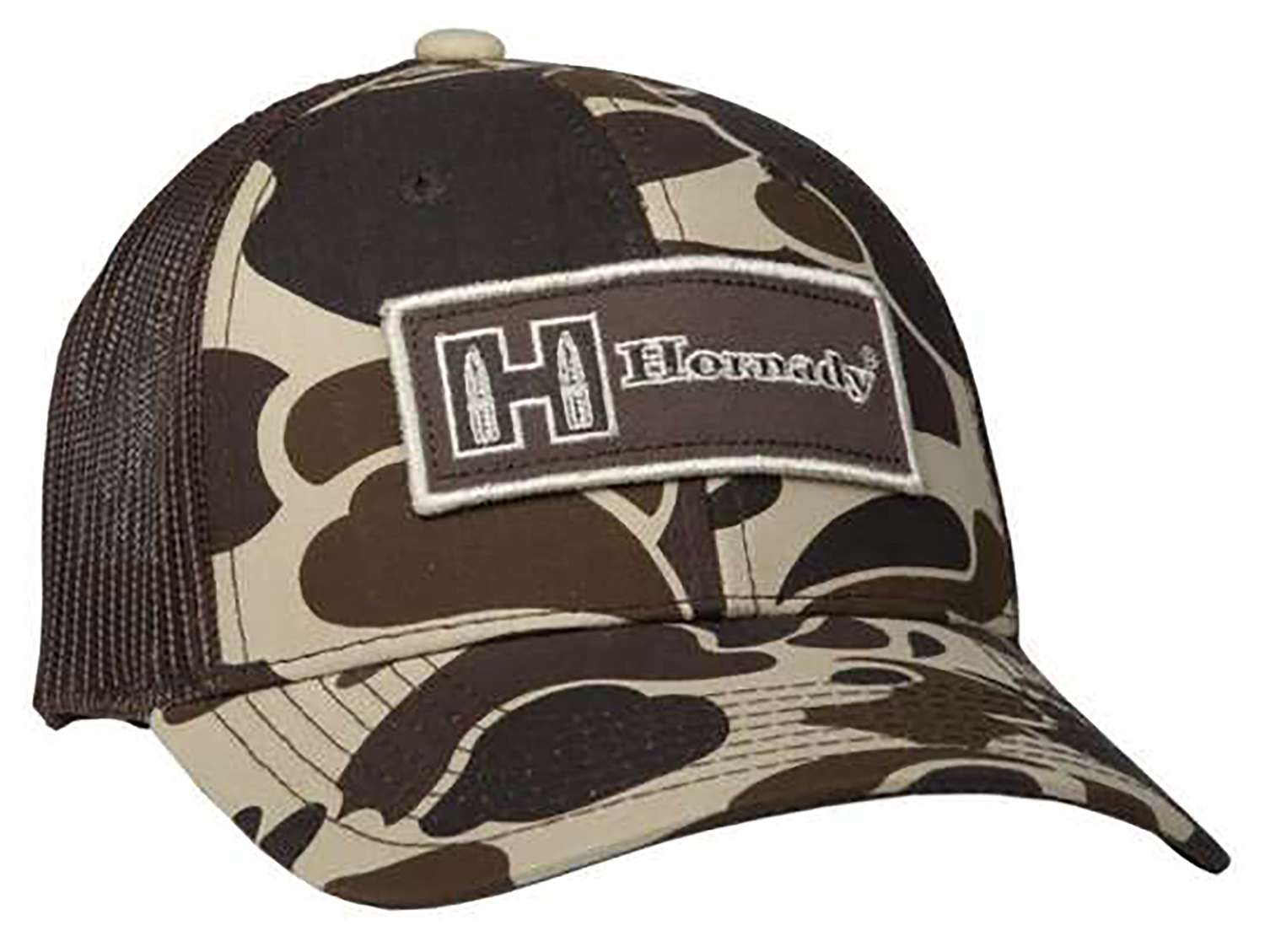 HORN 99291 HORNADY BROWN/TAN CAMO MESH CAP | Carters Country