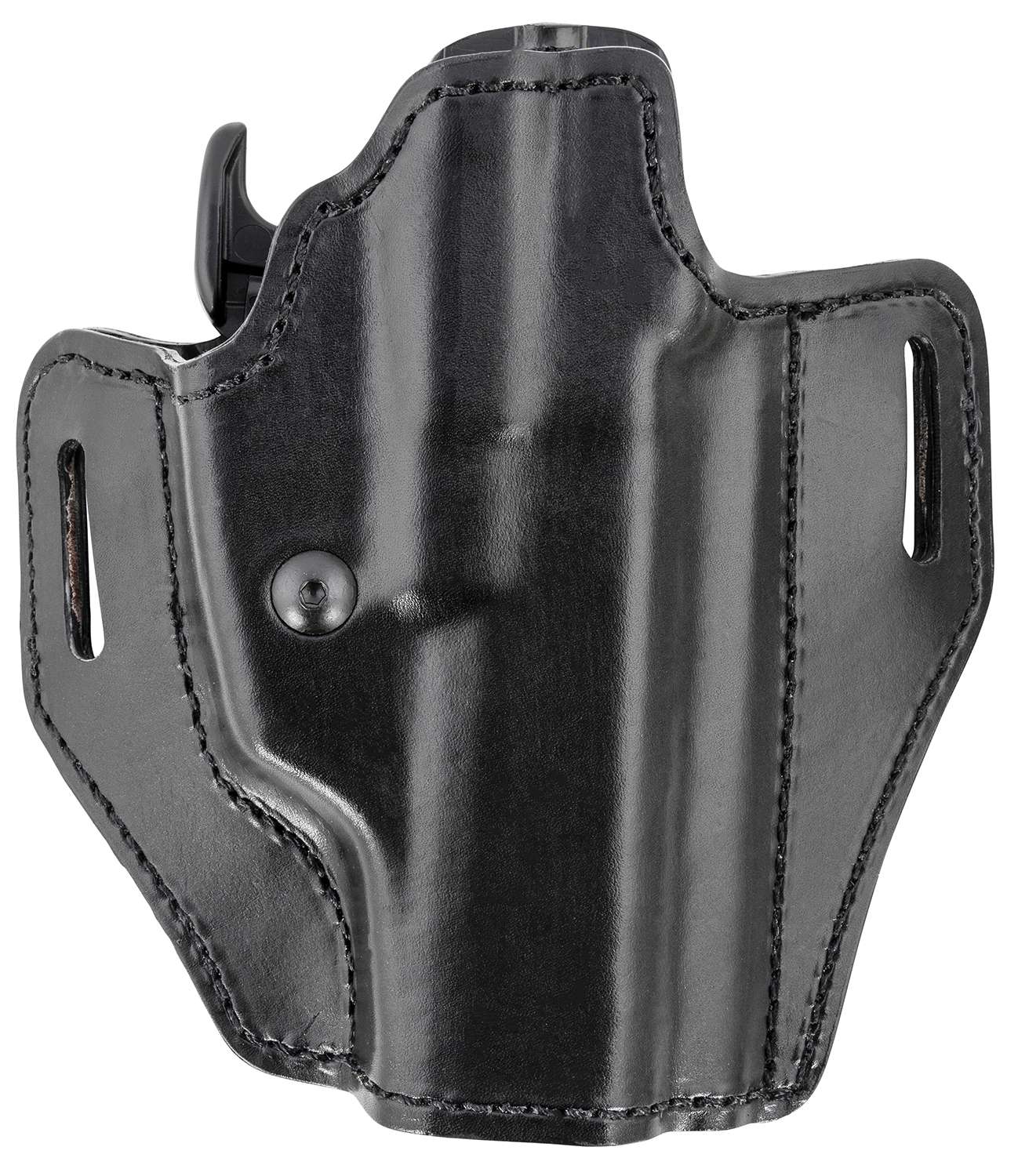 Bianchi 56831 Allusion Assent Pro-Fit 683 Black Leather Holster w/Laminate  Liner Belt Right Hand | America's Gunsmith Shop