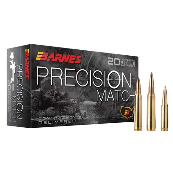 BAR 223REM 77GR OTM BT MATCH 20/10 - Barnes Bullets