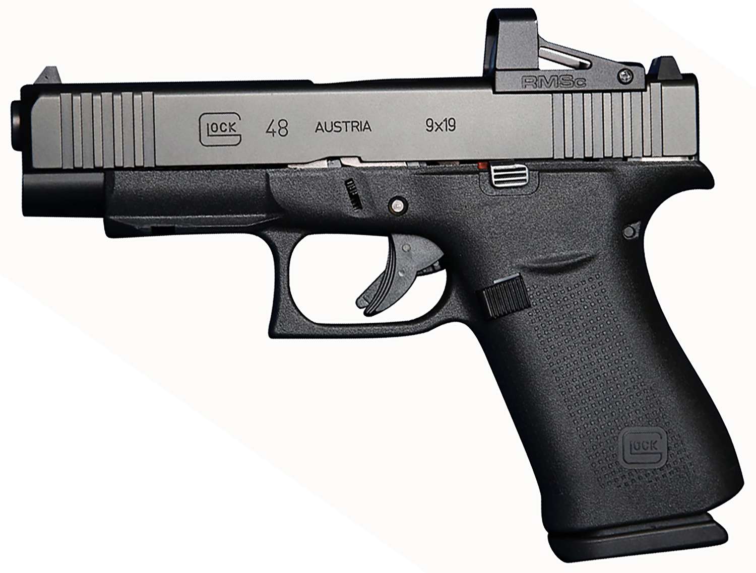 GLOCK 48 9MM 4 17 BLK MOS FS FSS RAIL 10RD US Larry s Pistol Pawn