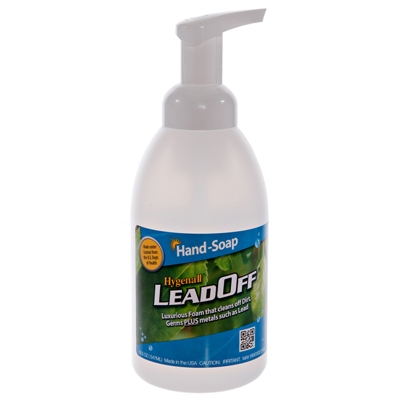 LEADOFF FOAMING HAND SOAP 12/18.5 OZ BOTTLES HYGENALL