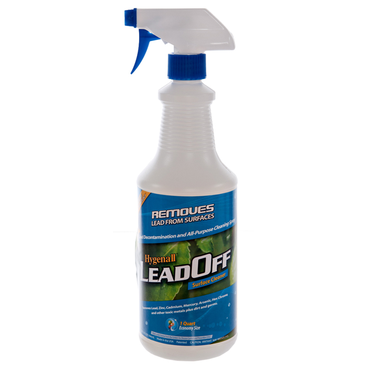 LEADOFF SURFACE CLEANER 12/1 QUART SPRAY BOTTLES HYGENALL