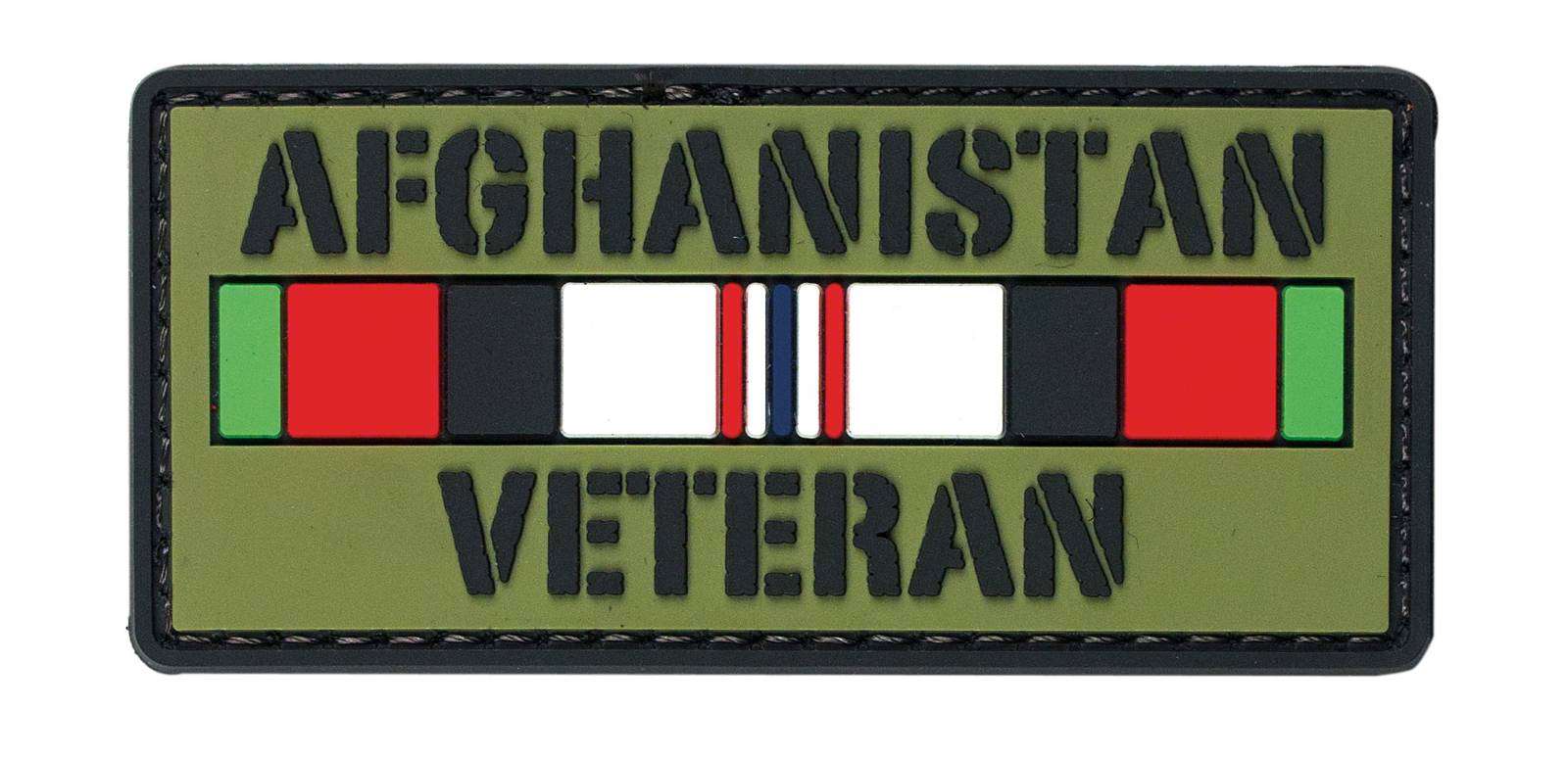 VOODOO TACTICAL AFGHANISTAN VETERAN - RUBBER PATCH - Voodoo Tactical