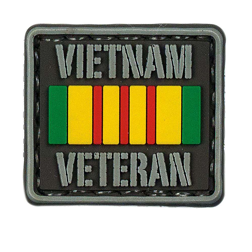 VOODOO TACTICAL VIETNAM VETERAN COMBO PATCH SET - RUBBER PATCH - Voodoo Tactical