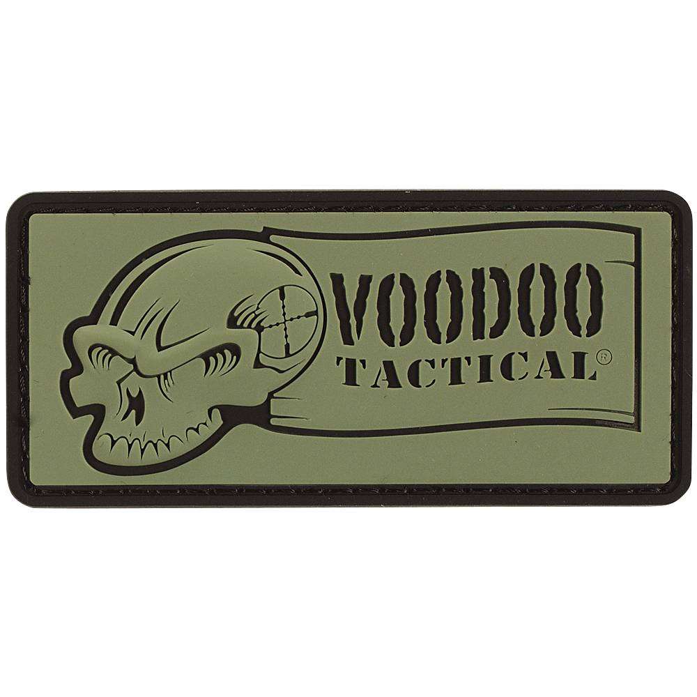 VOODOO TACTICAL RUBBER PATCH - VOODOO TACTICAL LOGO (OD) - Voodoo Tactical