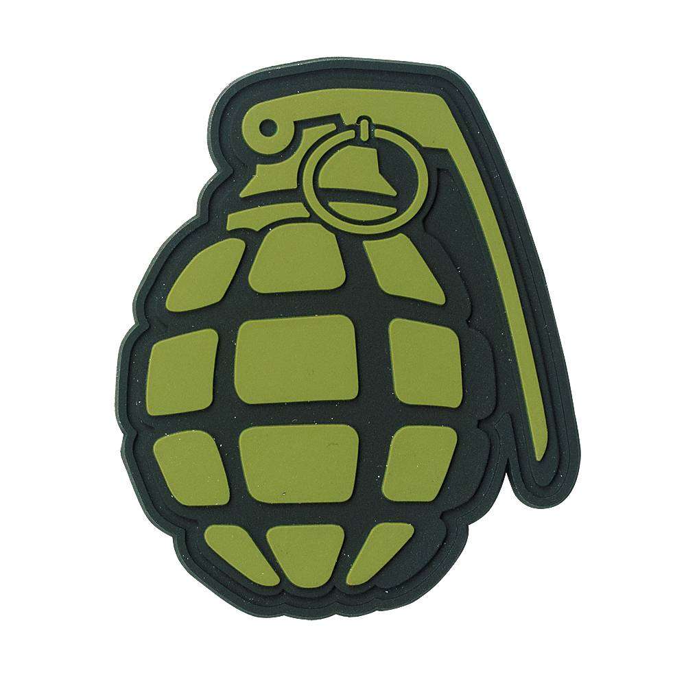 VOODOO TACTICAL RUBBER PATCH - GRENADE - Voodoo Tactical