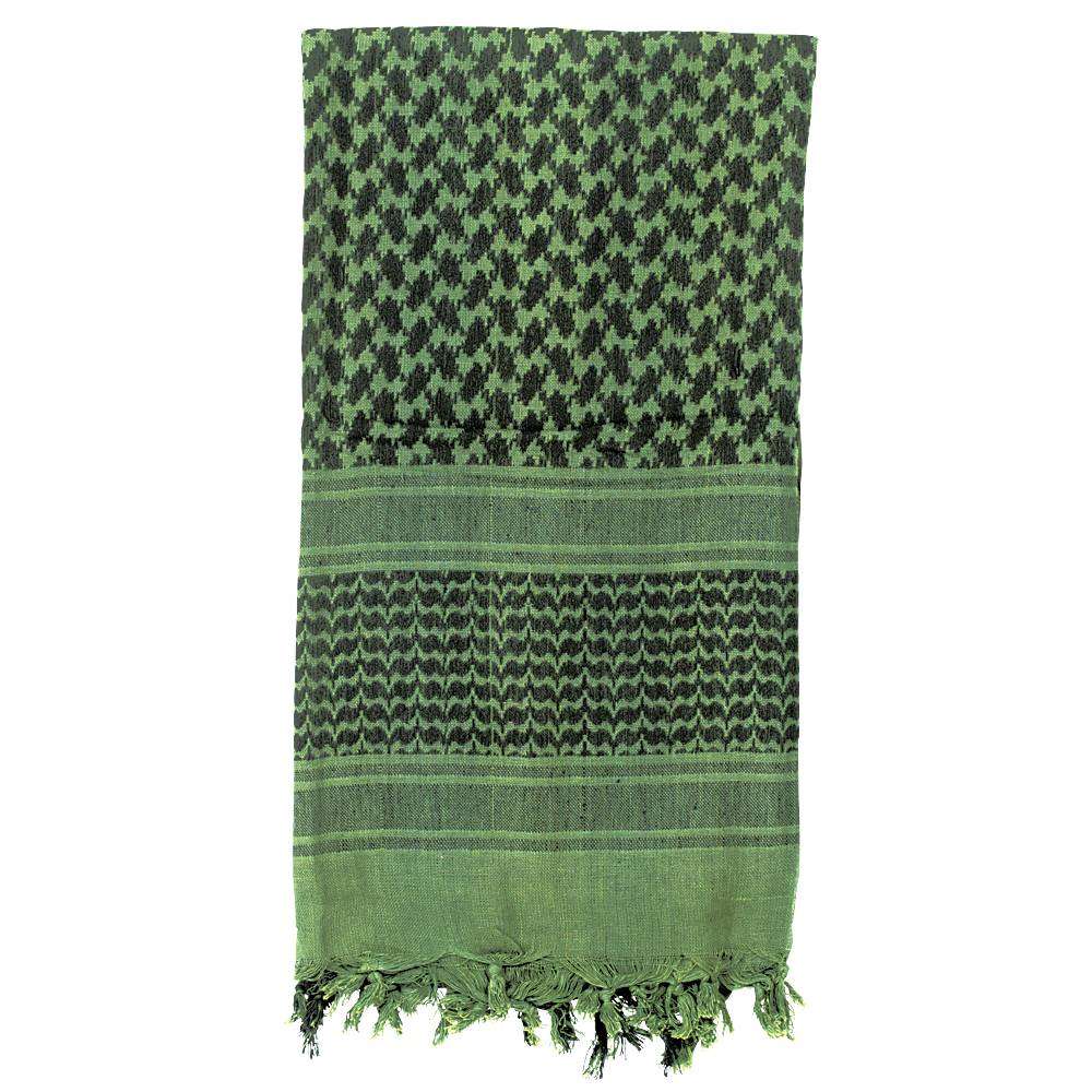 VOODOO TACTICAL WOVEN COALITION DESERT SCARVES (GREEN/BLACK) - Voodoo Tactical