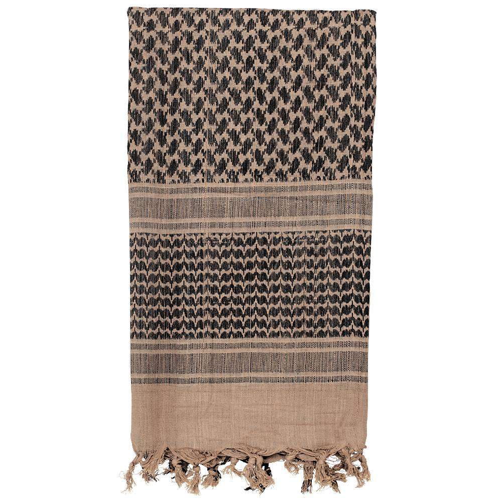 VOODOO TACTICAL WOVEN COALITION DESERT SCARVES (COYOTE/BLACK) - Voodoo Tactical