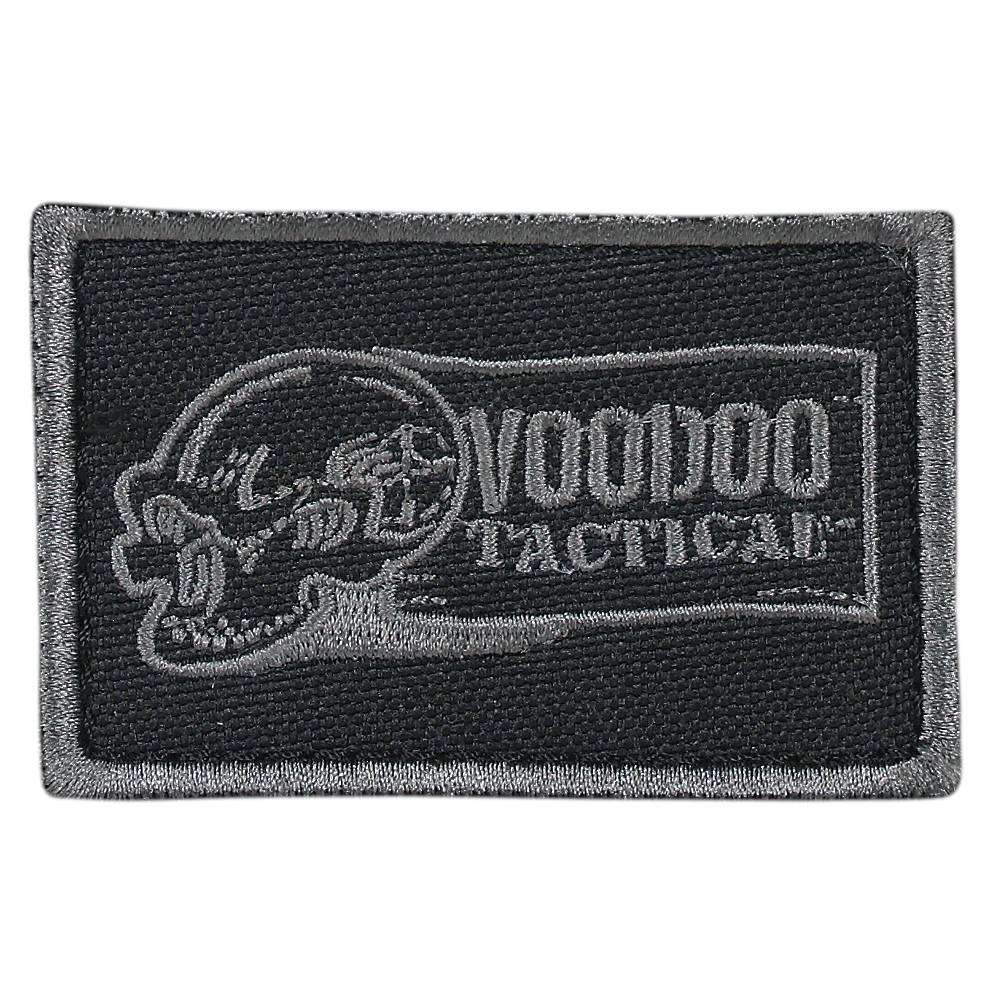 VOODOO TACTICAL EMBROIDERED VOODOO TACTICAL LOGO PATCH (BLACK) - Voodoo Tactical