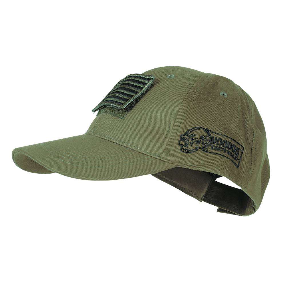 VOODOO TACTICAL VOODOO CAP WITH REMOVABLE FLAG PATCH (OD) - Voodoo Tactical