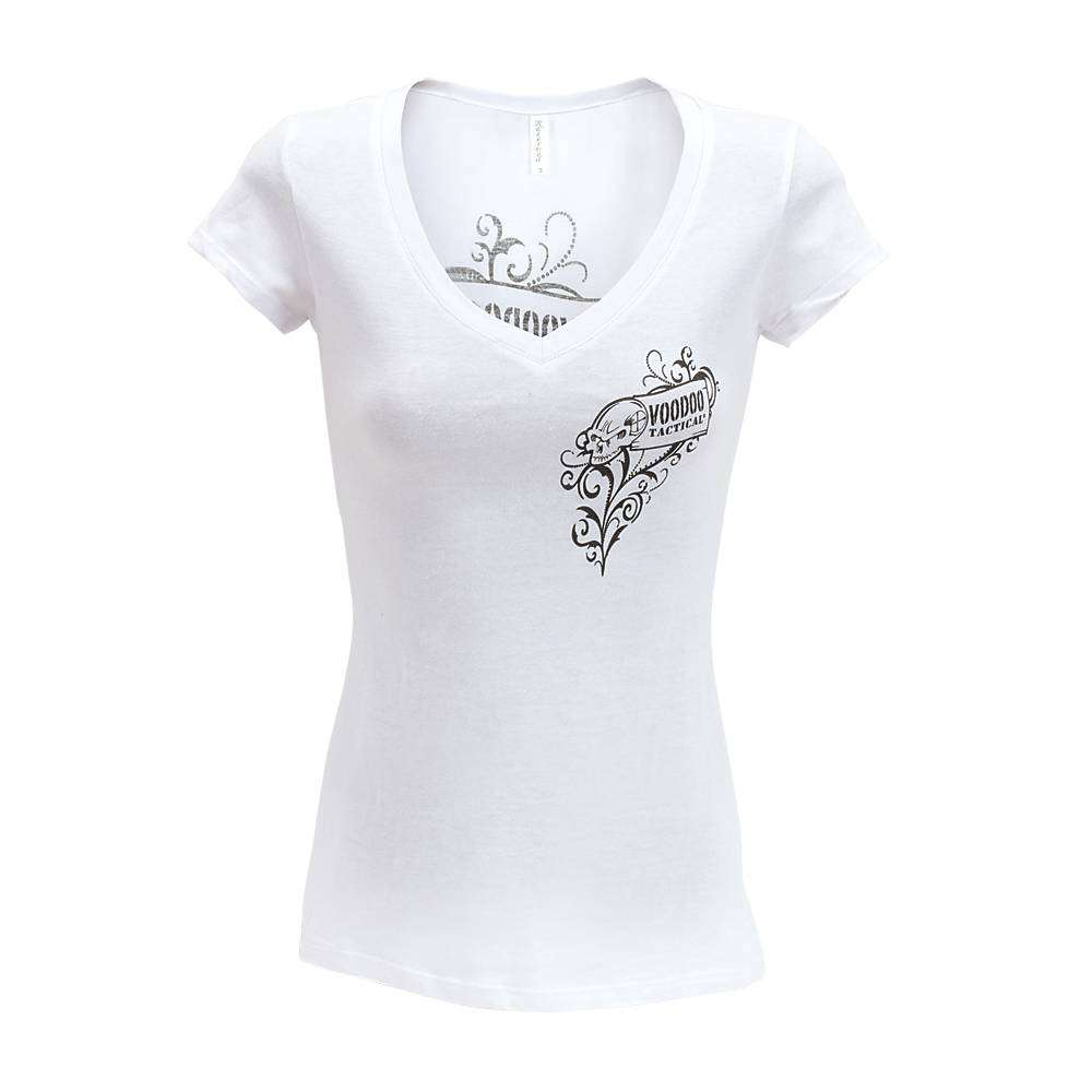 VOODOO TACTICAL LADIES VOODOO TACTICAL TEE (WHITE/S) - Voodoo Tactical