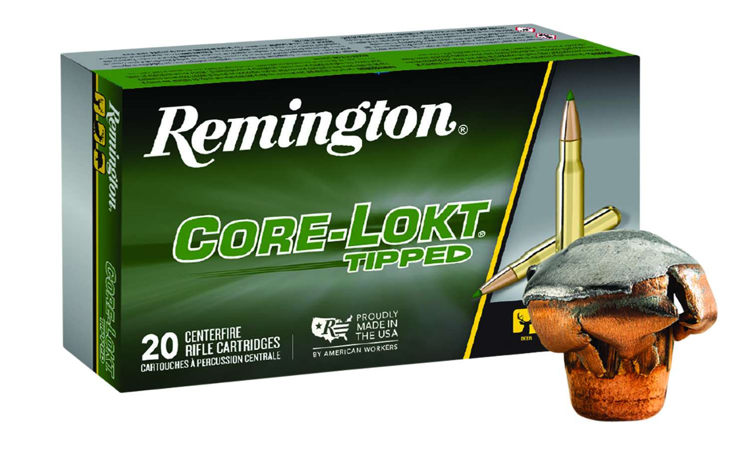 Remington Ammunition 29015 Core Lokt Tipped 243 Win 95 Gr 3140 Fps Core Lokt Tipped Clt 20