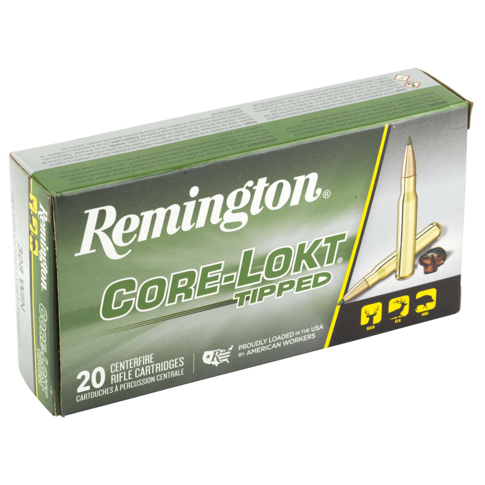 Remington Ammunition 29044 Core-Lokt Rifle Ammo 308 Win 165 gr Core-Lokt Ti-img-1