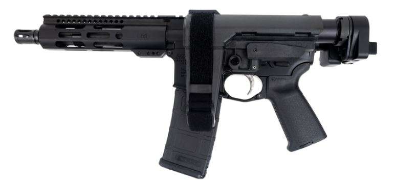 DPMS DP15 HGA  5.56 NATO 7.5IN BBL OR SBA3 SIDE-FO...